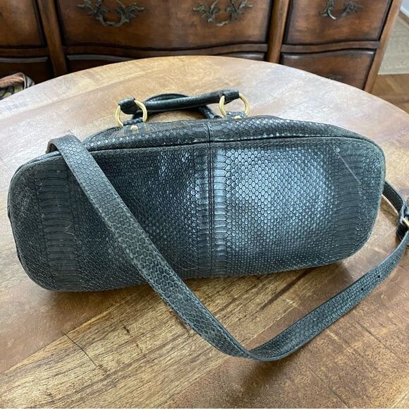 Vintage Talbots genuine snakeskin alma bag - Picture 7 of 7